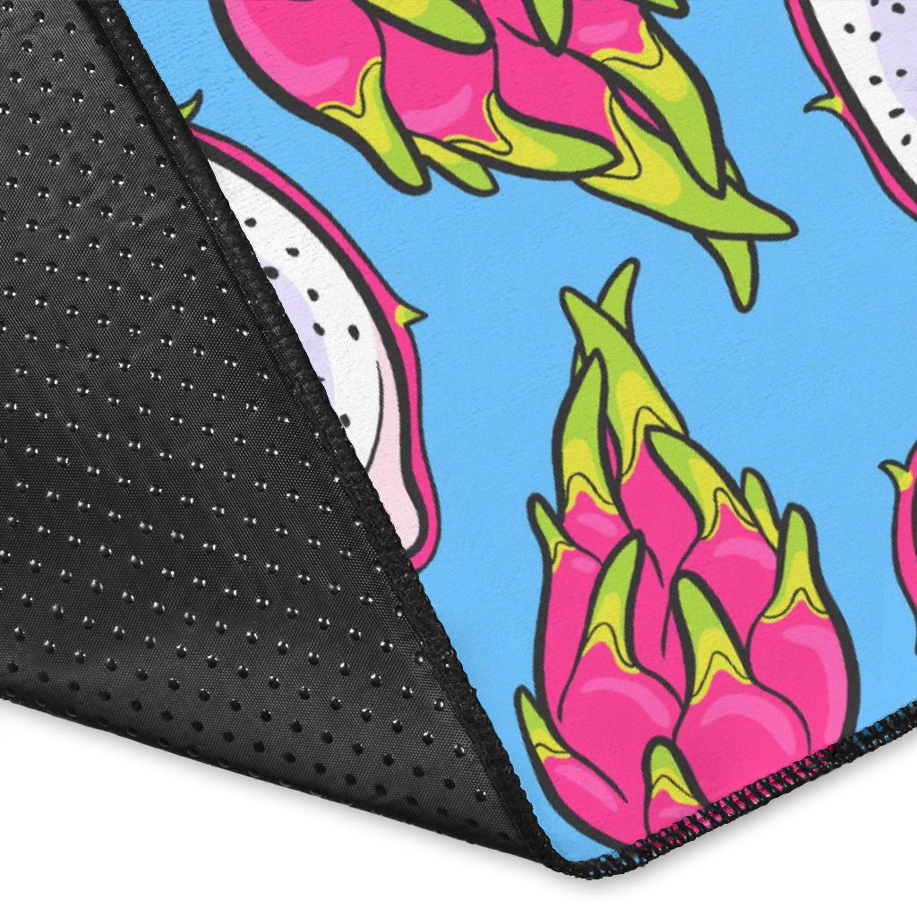 Dragonfruit Pattern Print Design DF04 Area Rugs