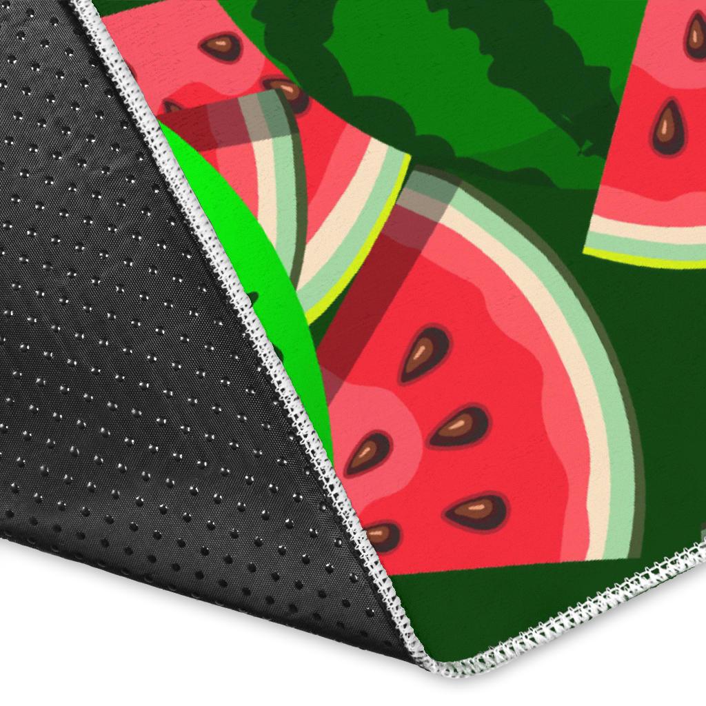 Watermelon Pattern Theme Area Rug