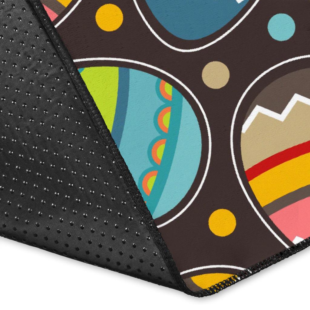 Easter Eggs Pattern Print Design RB03 Area Rugs
