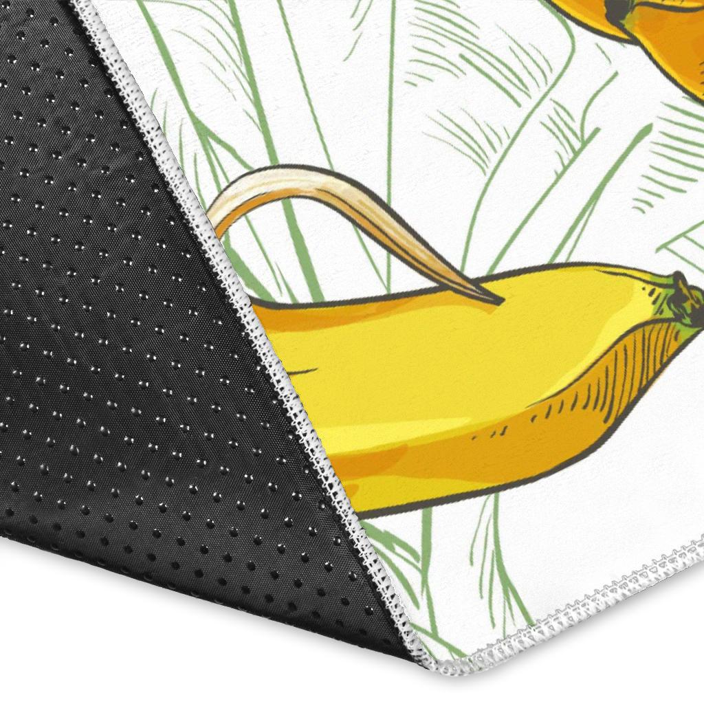 Banana Pattern Background Area Rug