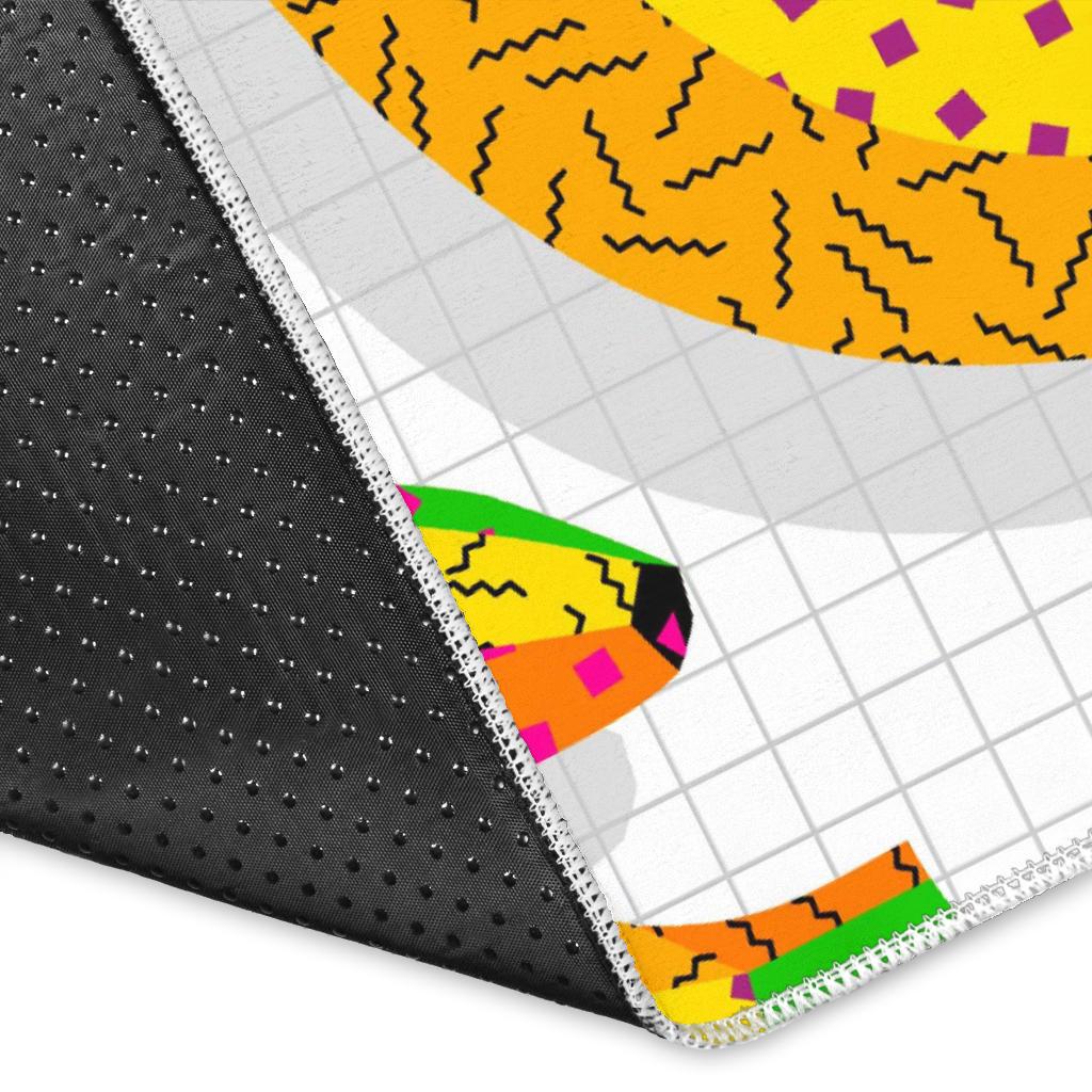 Banana Geometric Pattern Area Rug