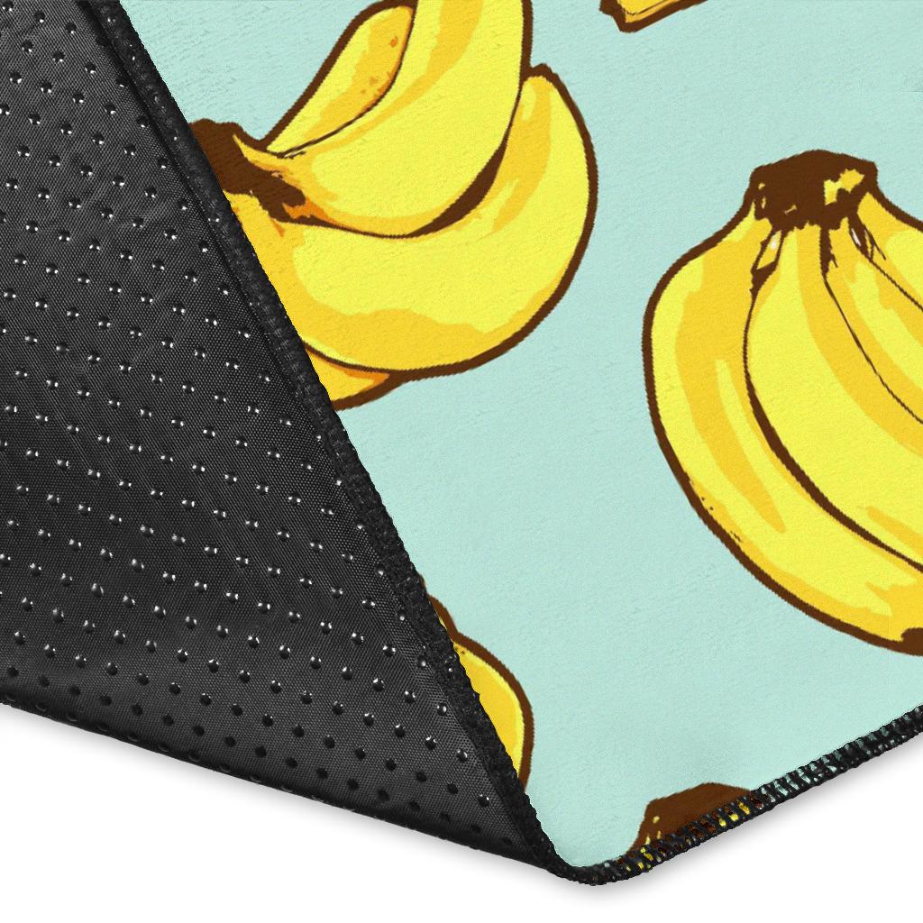 Banana Pattern Print Design BA04 Area Rugs