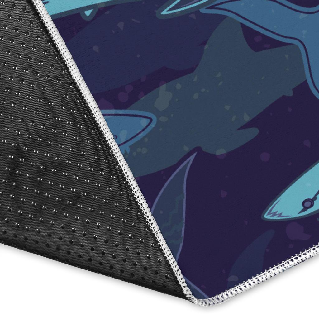 Shark pattern Area Rug