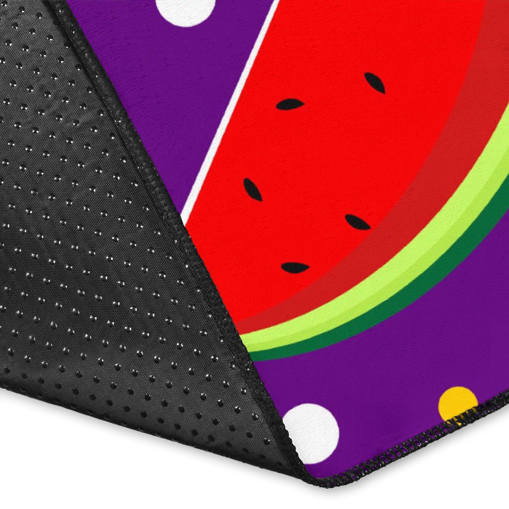 Watermelon Pattern Print Design WM010 Area Rugs
