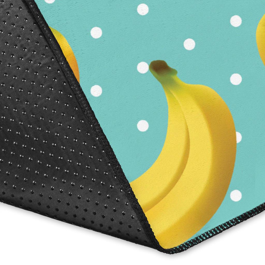 Banana Pattern Print Design BA02 Area Rugs