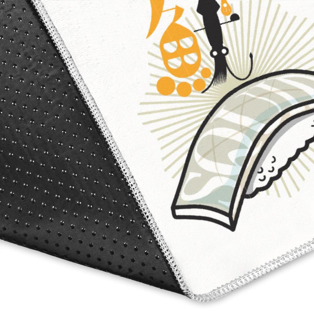 Sushi Japanese Pattern Area Rug