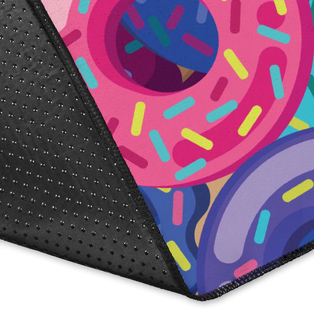 Donut Pattern Print Design DN010 Area Rugs