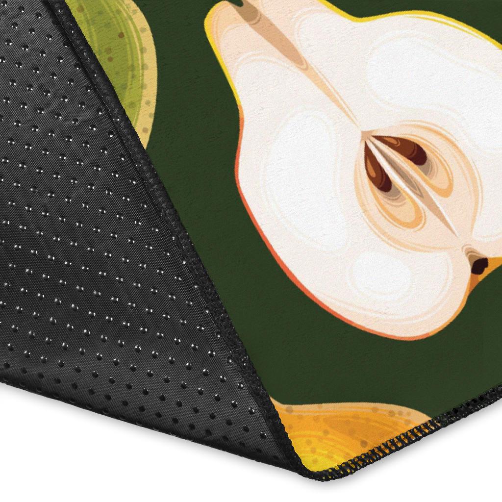 Pear Pattern Print Design PE06 Area Rugs