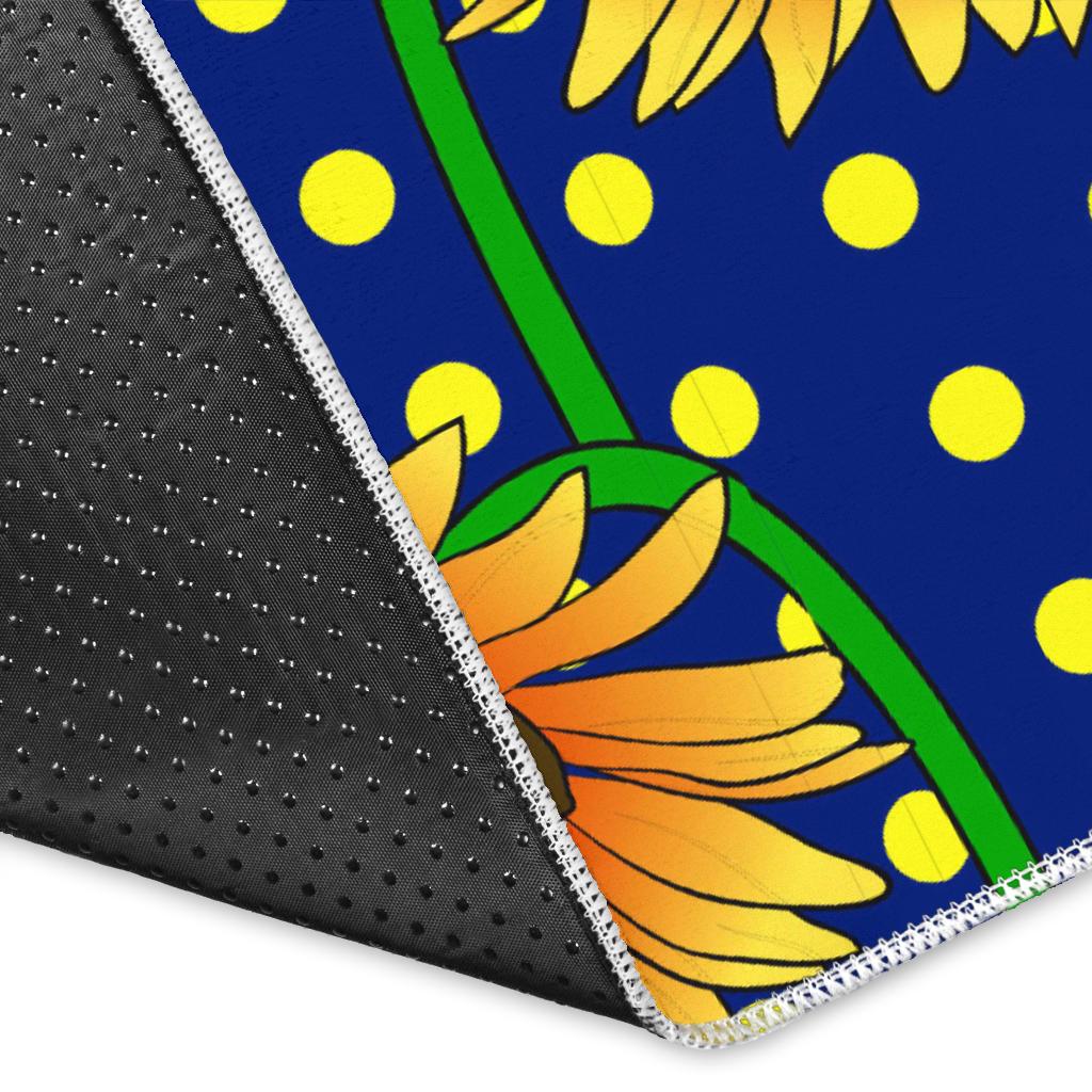 Sunflower Pokka Dot Pattern Area Rug