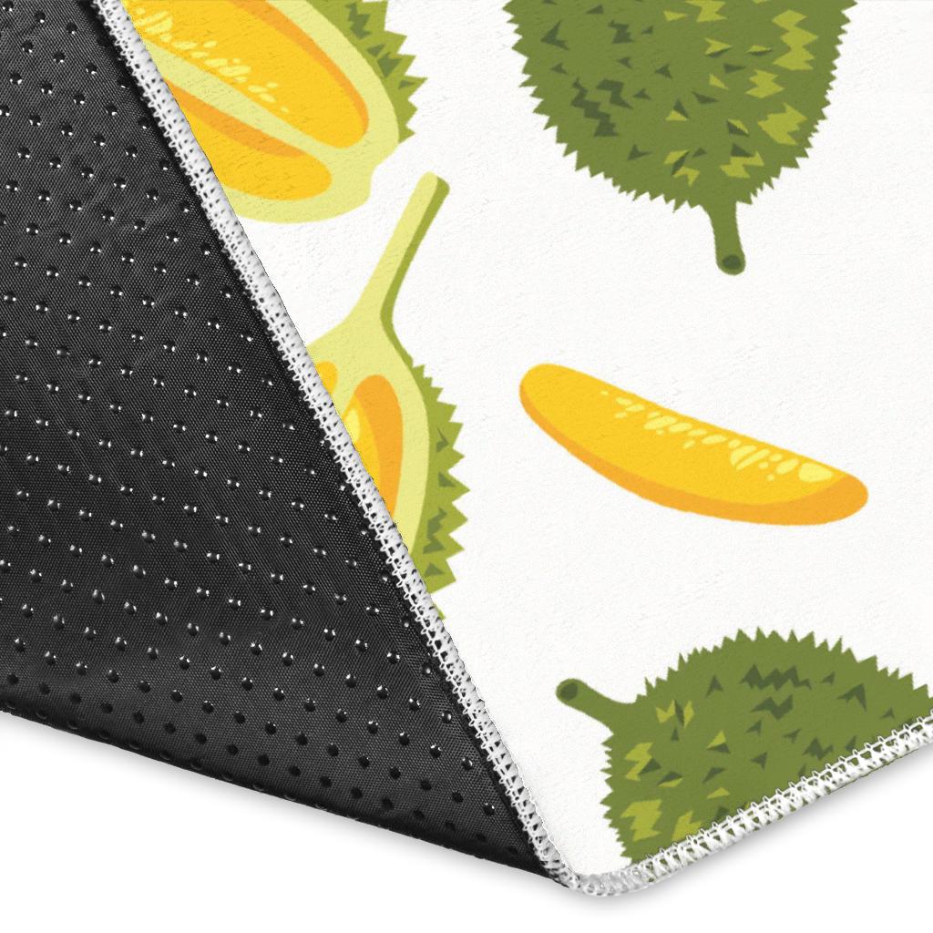 Durian Pattern Background Area Rug