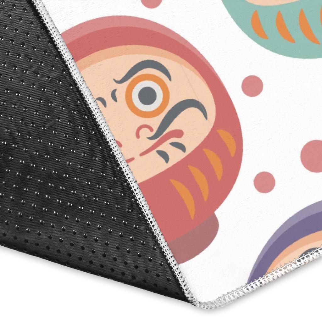Daruma Dot Pattern Area Rug