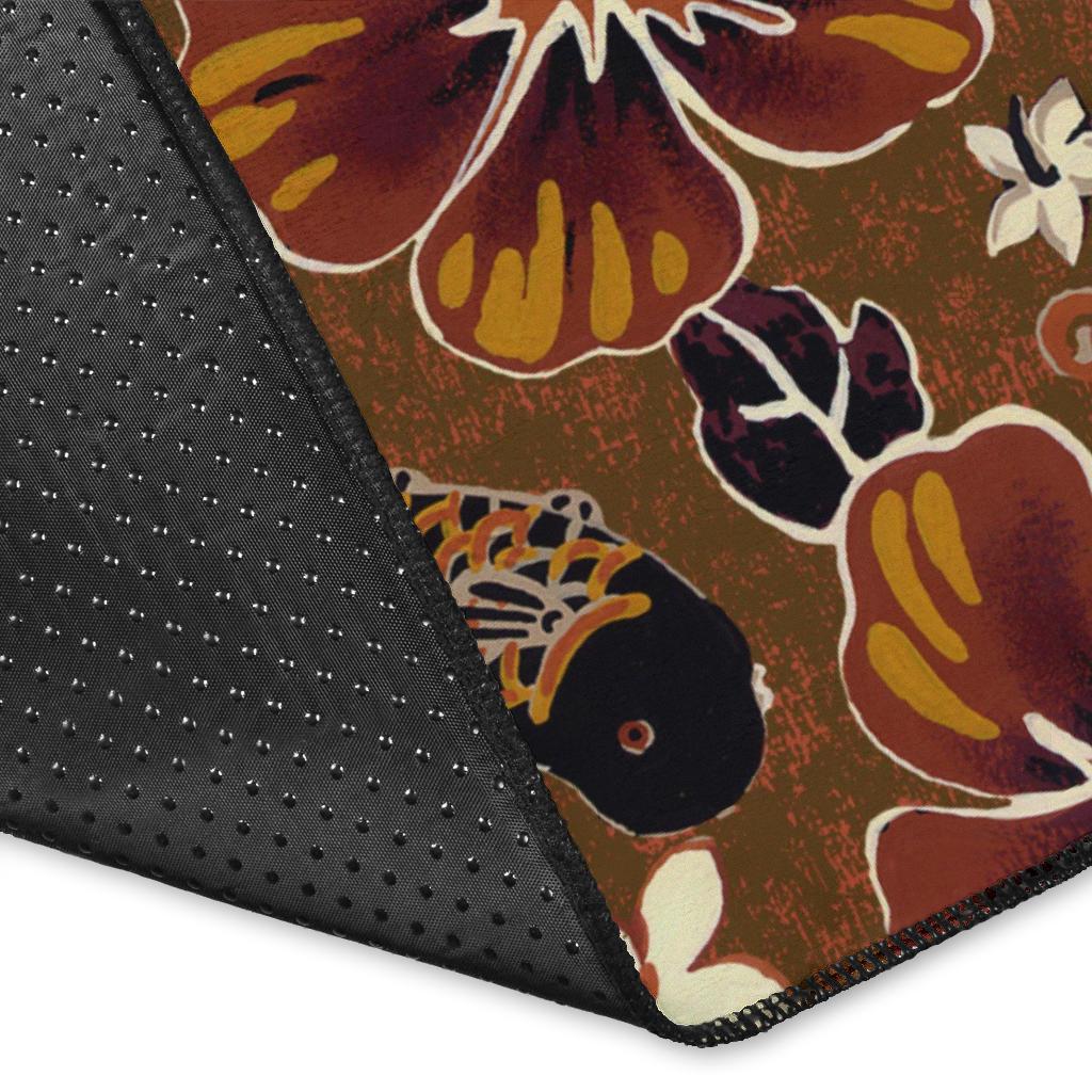 Hawaiian Themed Pattern Print Design H01 Area Rugs