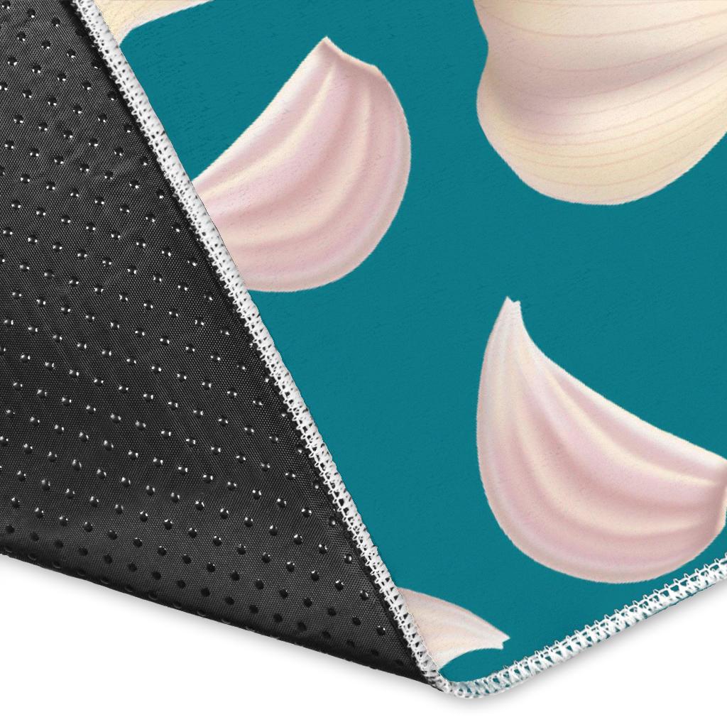 Garlic Pattern Background Area Rug
