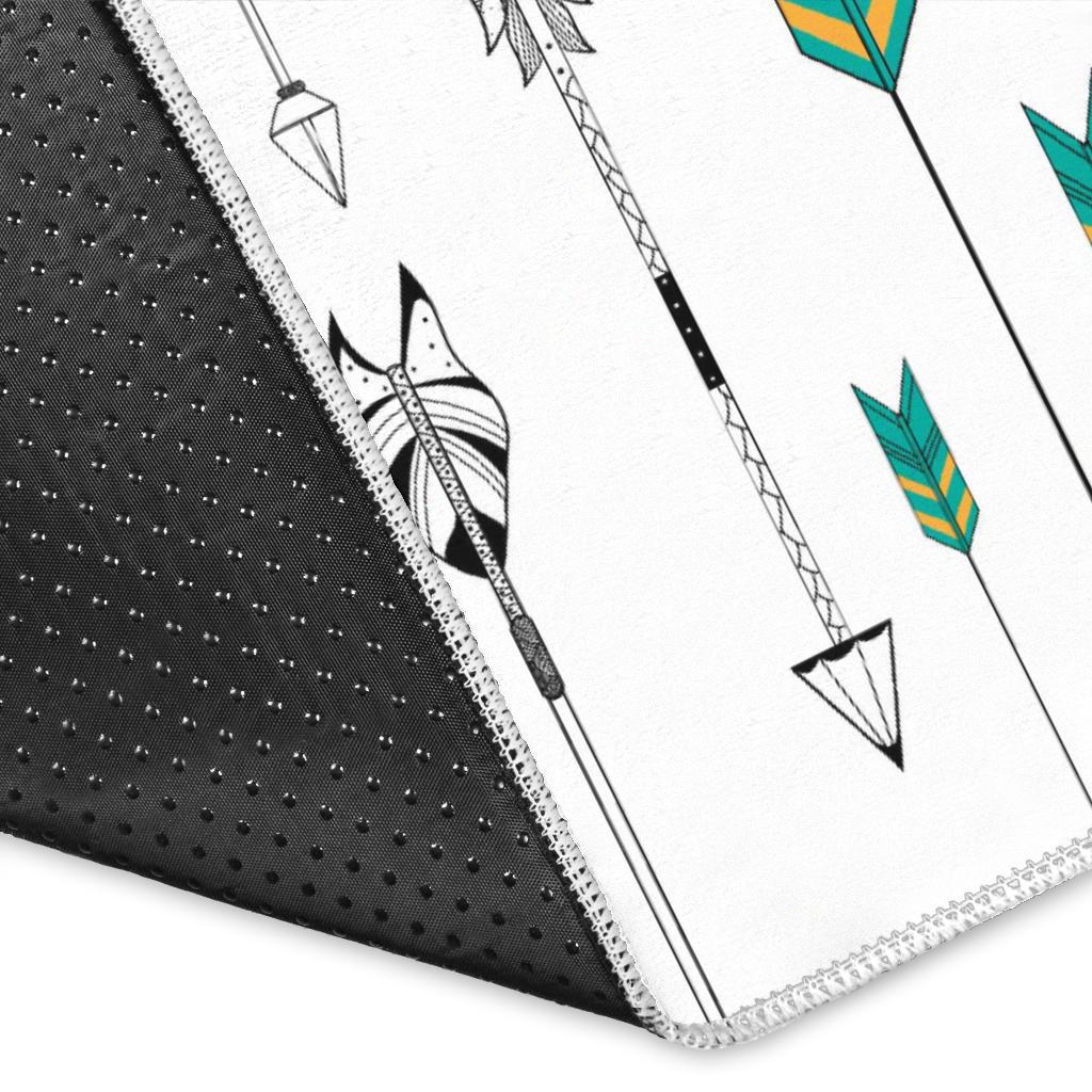 Owl Arrow Pattern Area Rug