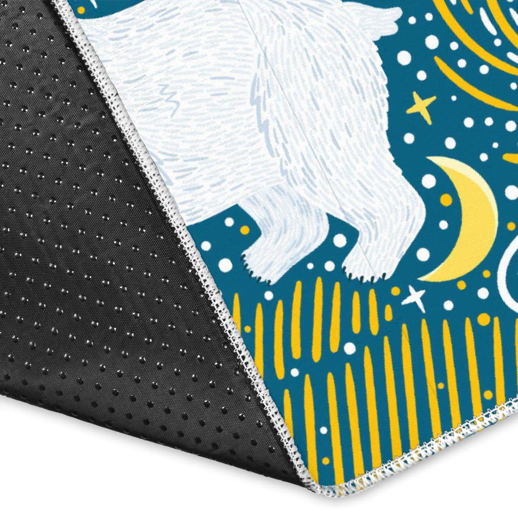 Polar Bear Pattern Area Rug