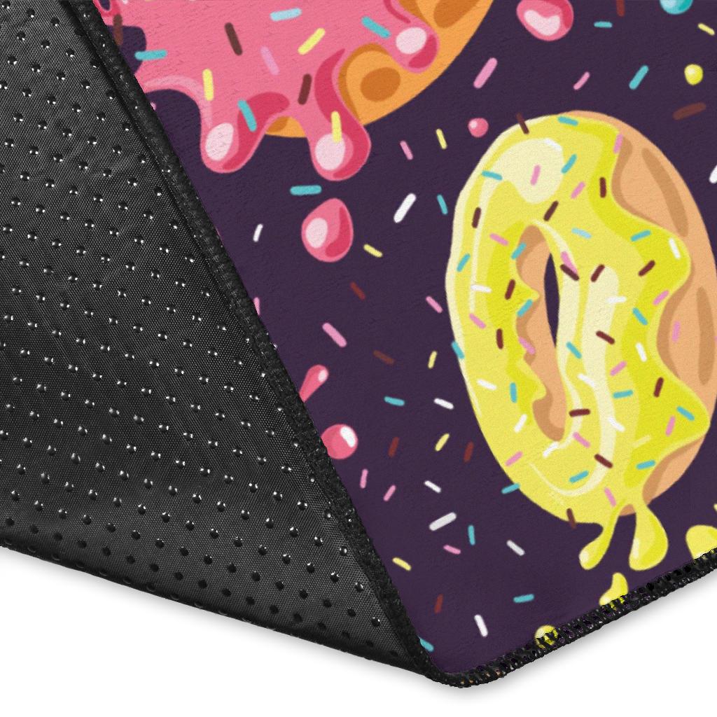 Donut Pattern Print Design DN03 Area Rugs