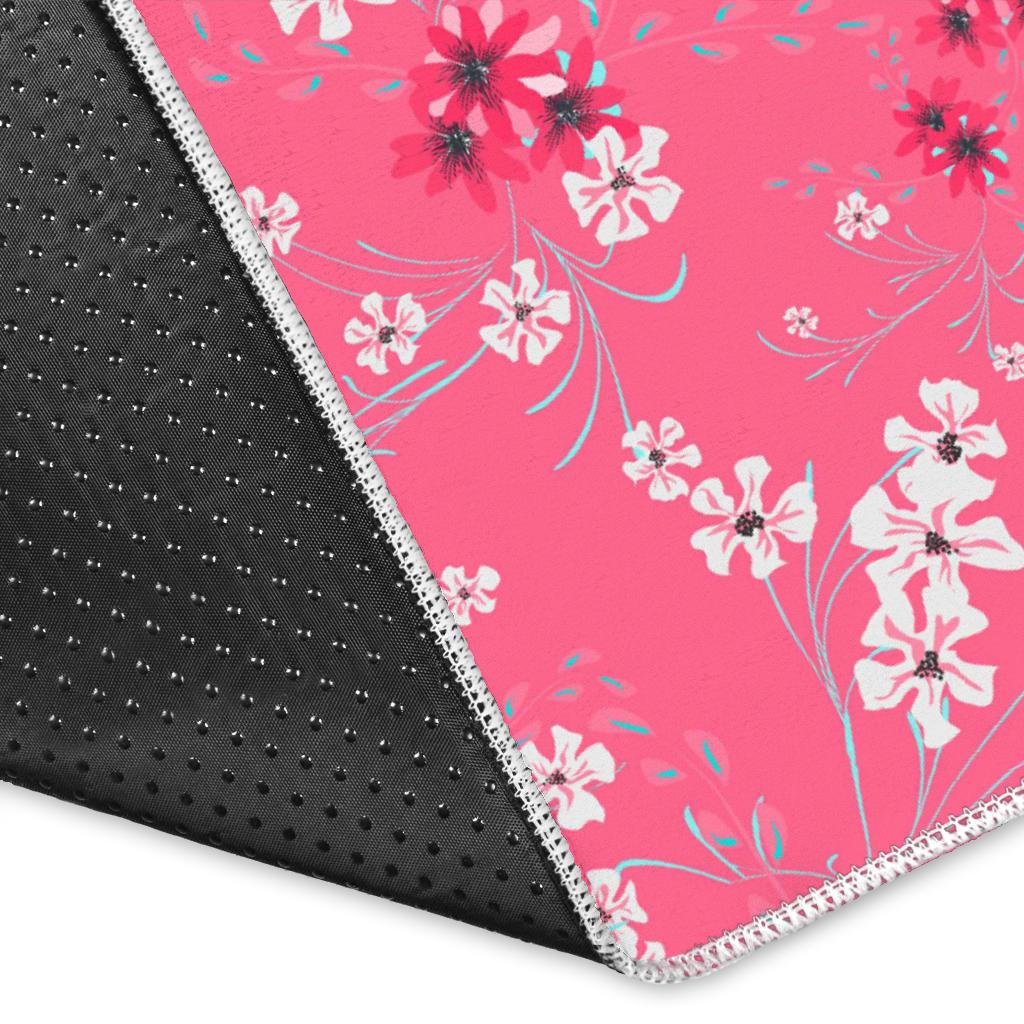 Sakura Pattern Background Area Rug