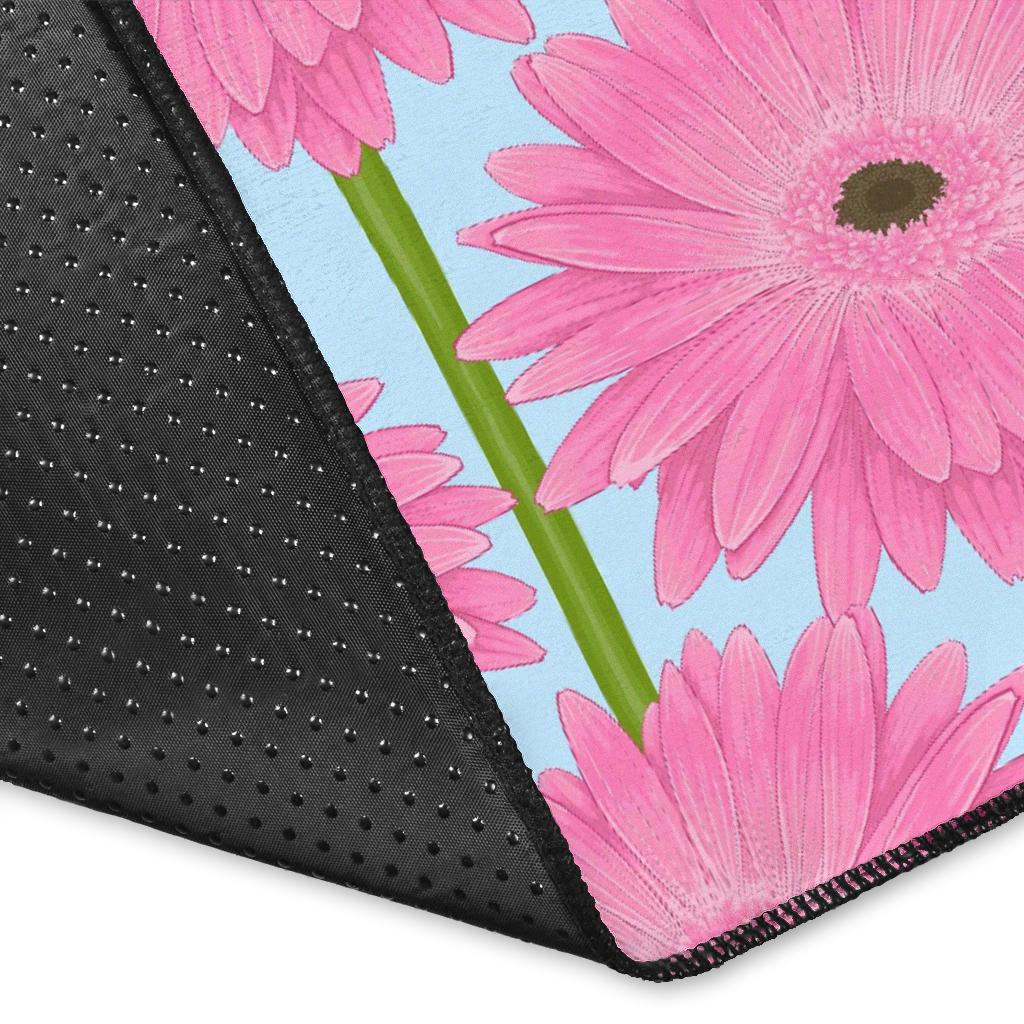 Gerberas Pattern Print Design GB01 Area Rugs