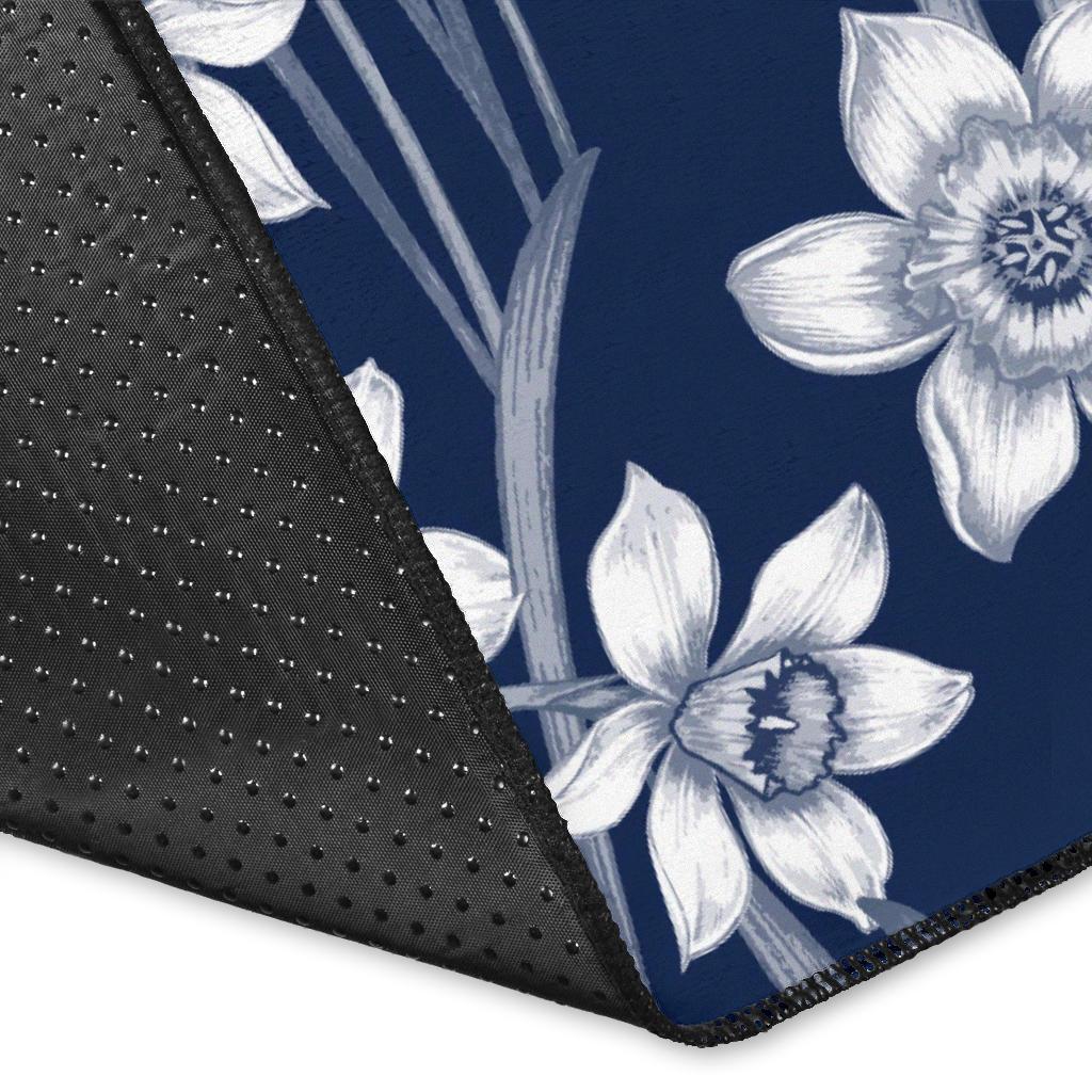 Daffodils Pattern Print Design DF09 Area Rugs