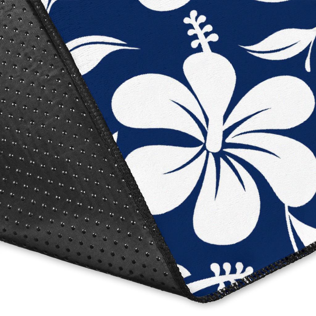 Hibiscus Pattern Print Design HB031 Area Rugs