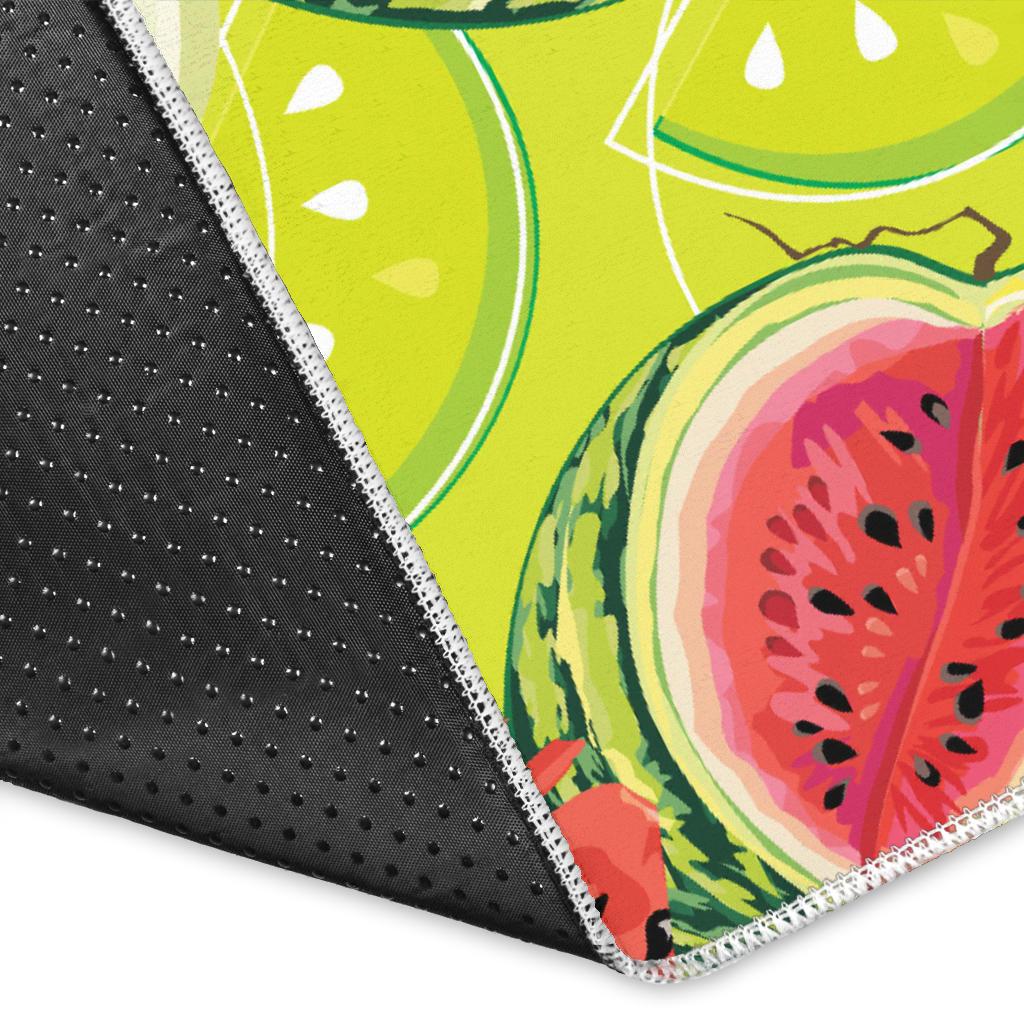 Watermelon Theme Pattern Area Rug