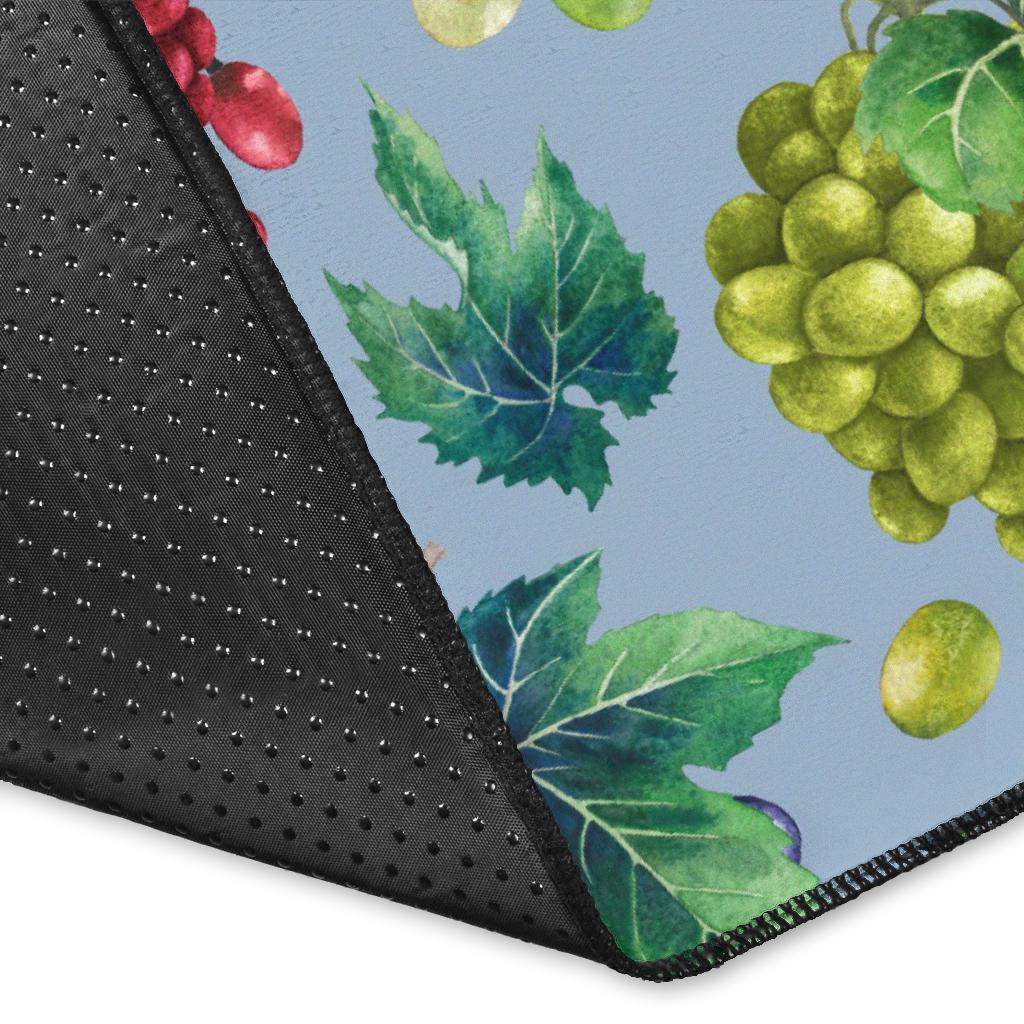 Grape Pattern Print Design GP06 Area Rugs