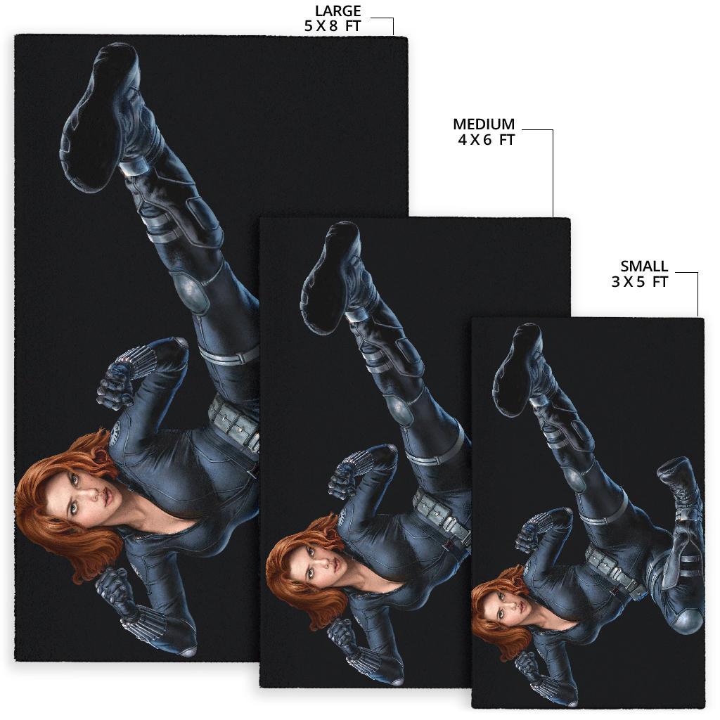 Black Widow Area Rug