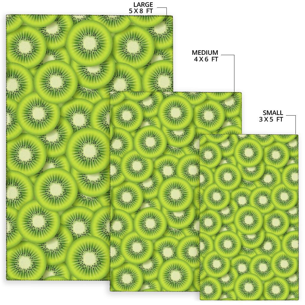 Kiwi Pattern Print Design KW01 Area Rugs