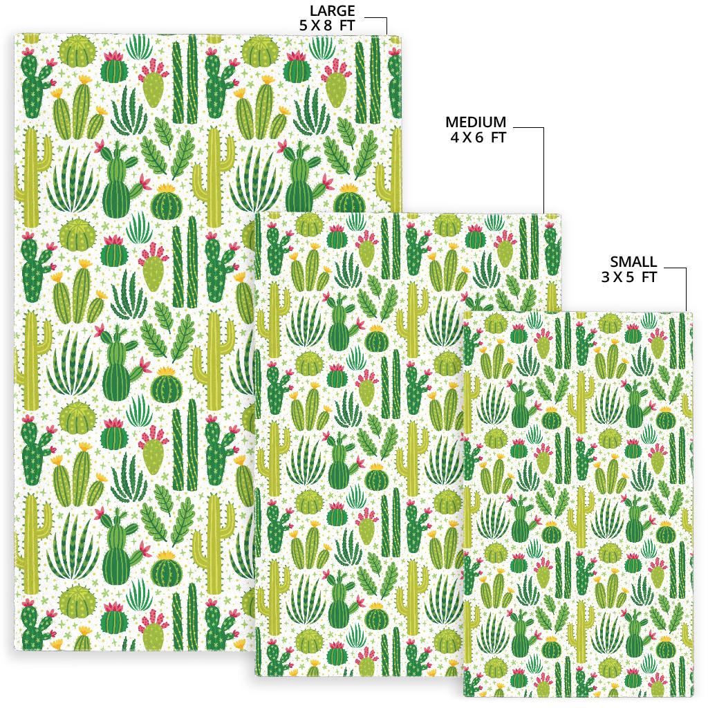 Cactus pattern  Area Rug