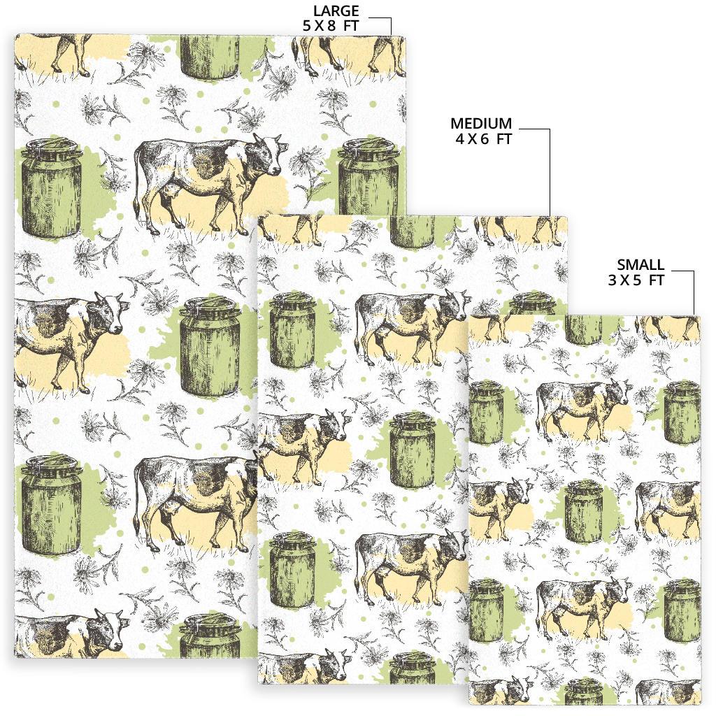 Cow Pattern Area Rug