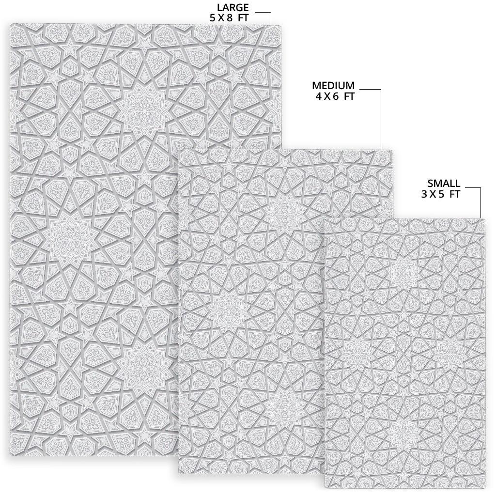 arabic star pattern Area Rug