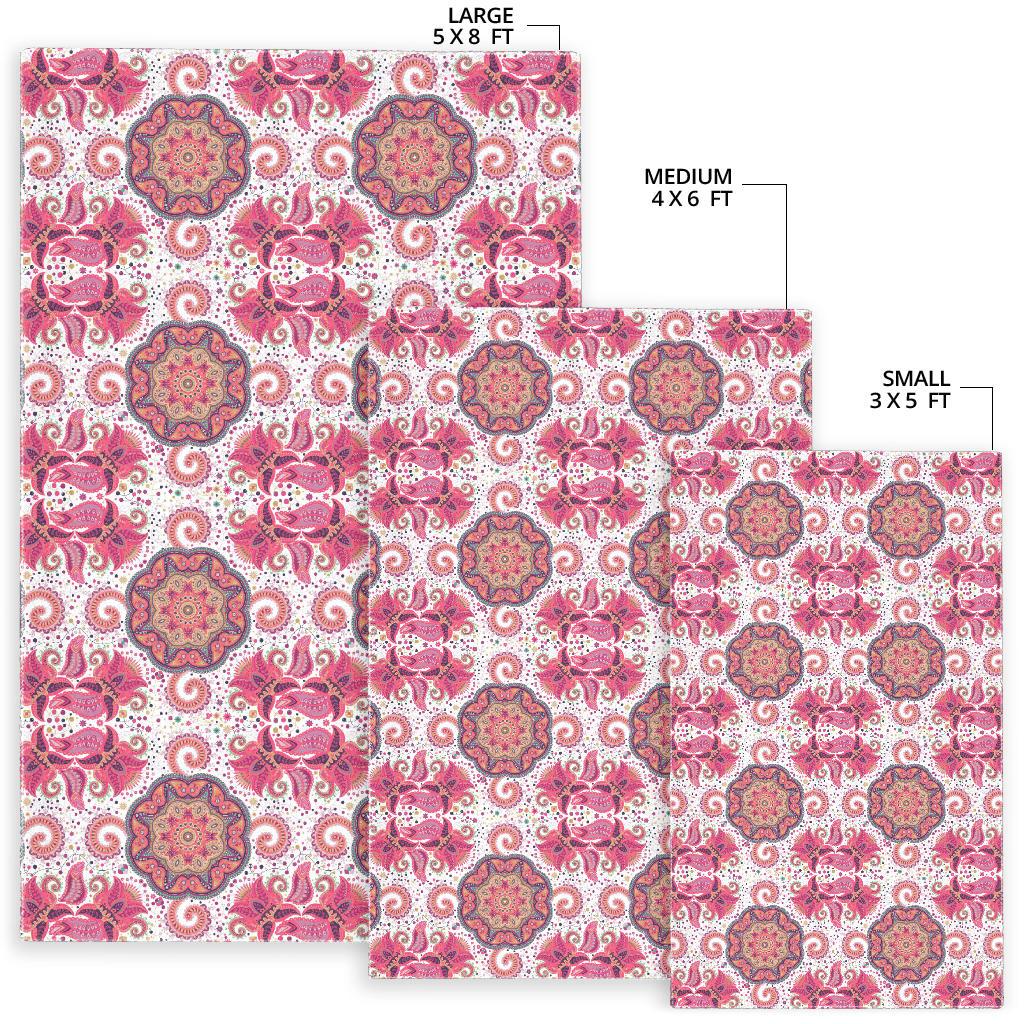 Indian Pattern Area Rug