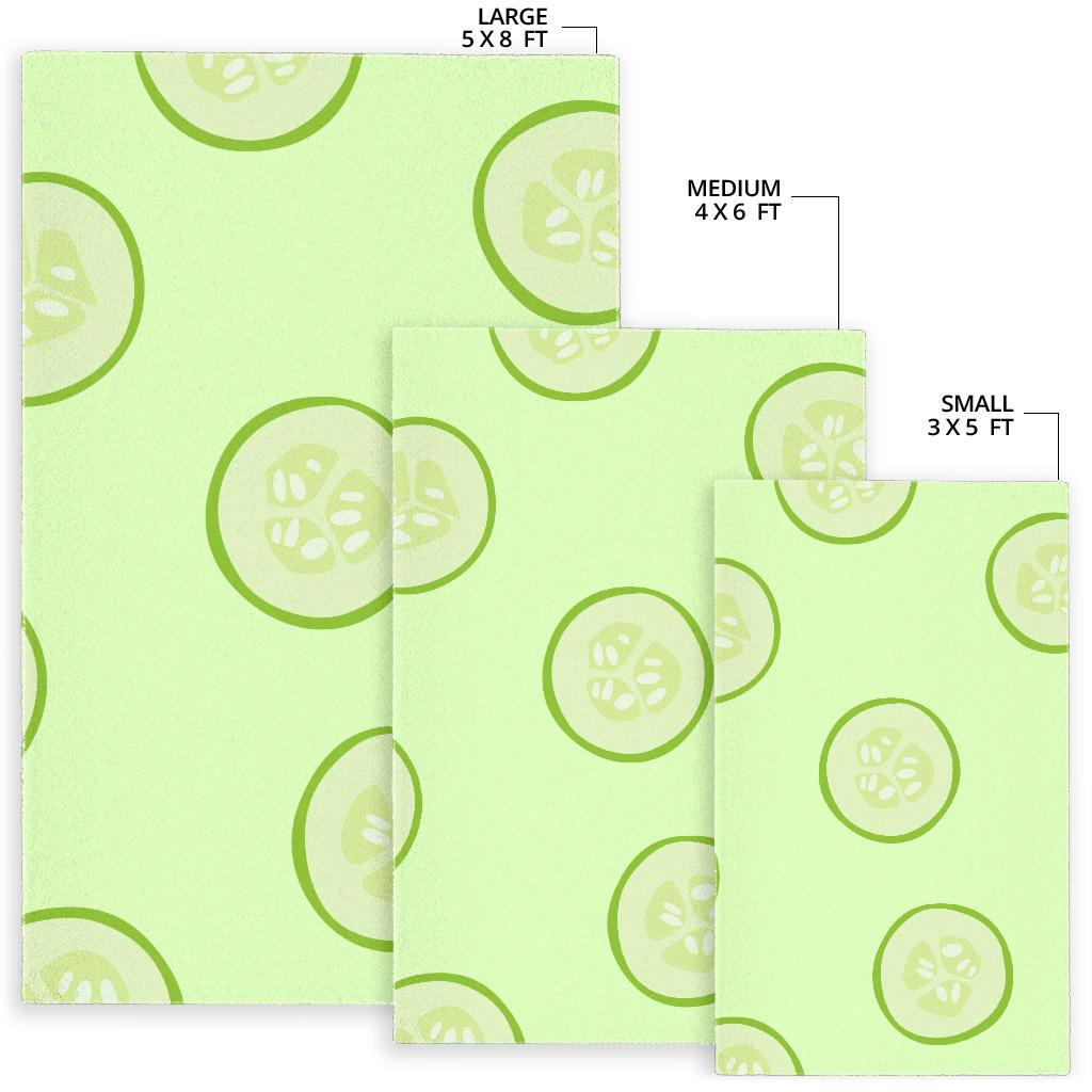 Cucumber pattern Area Rug