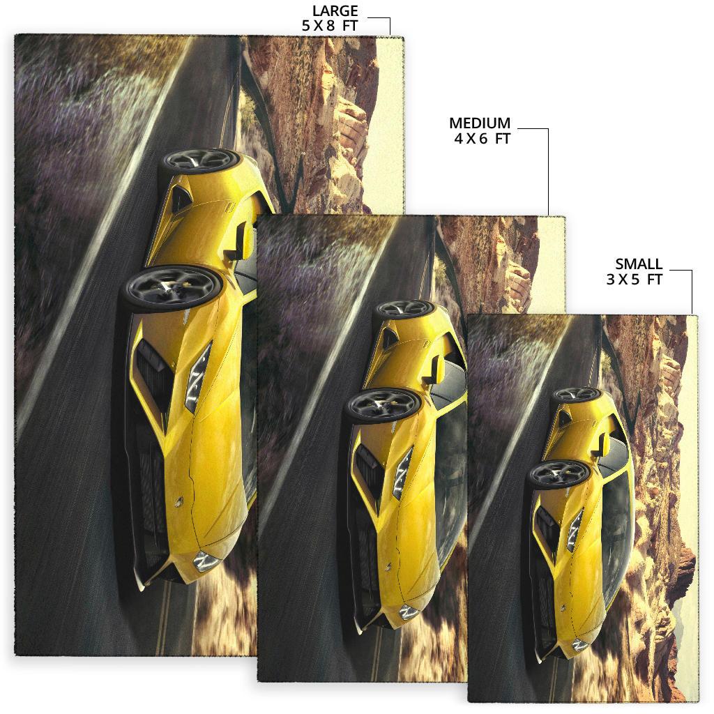 Lamborghini Huracan Area Rug