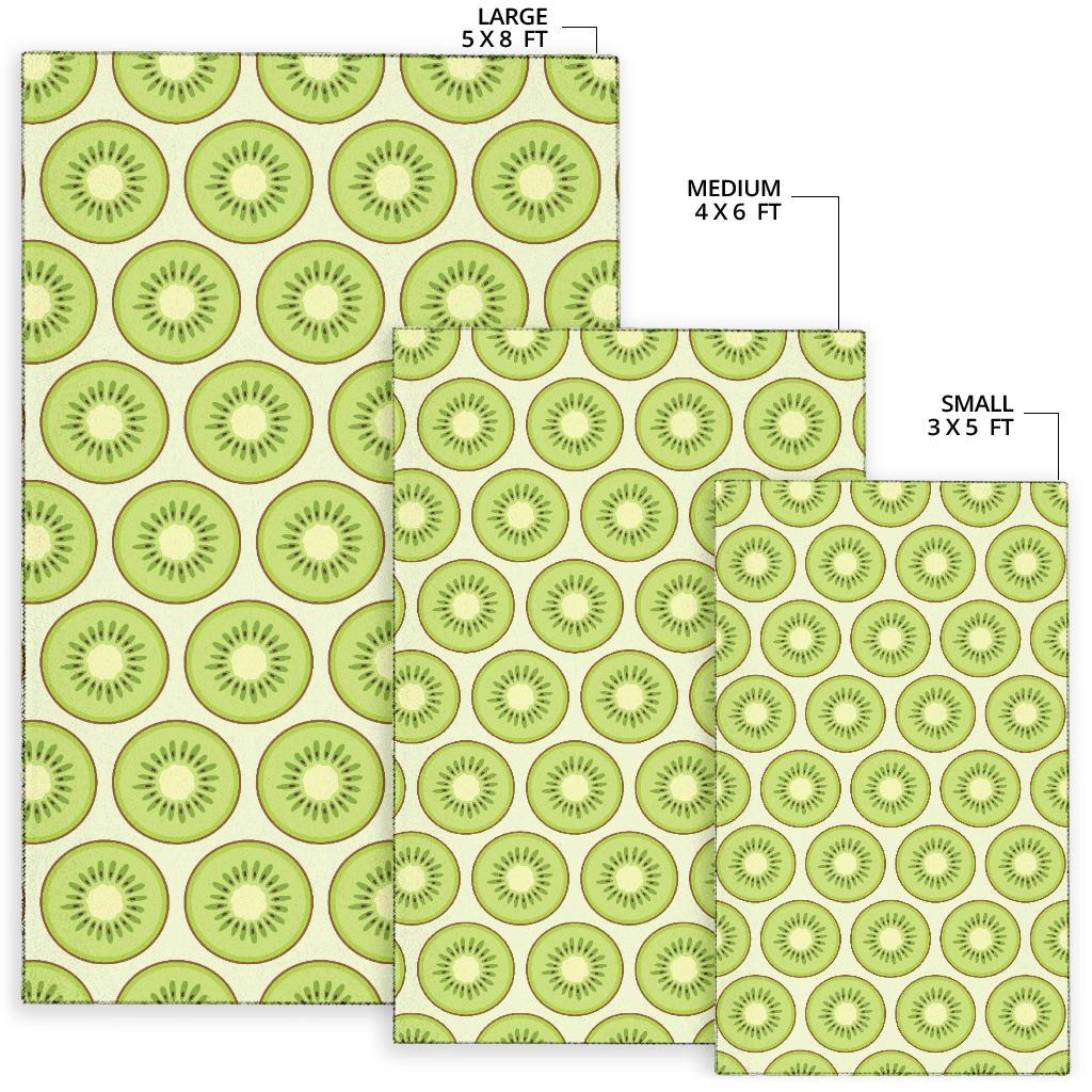 Kiwi Pattern Print Design KW02 Area Rugs