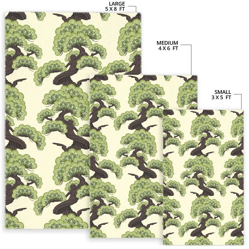 Bonsai pattern Area Rug