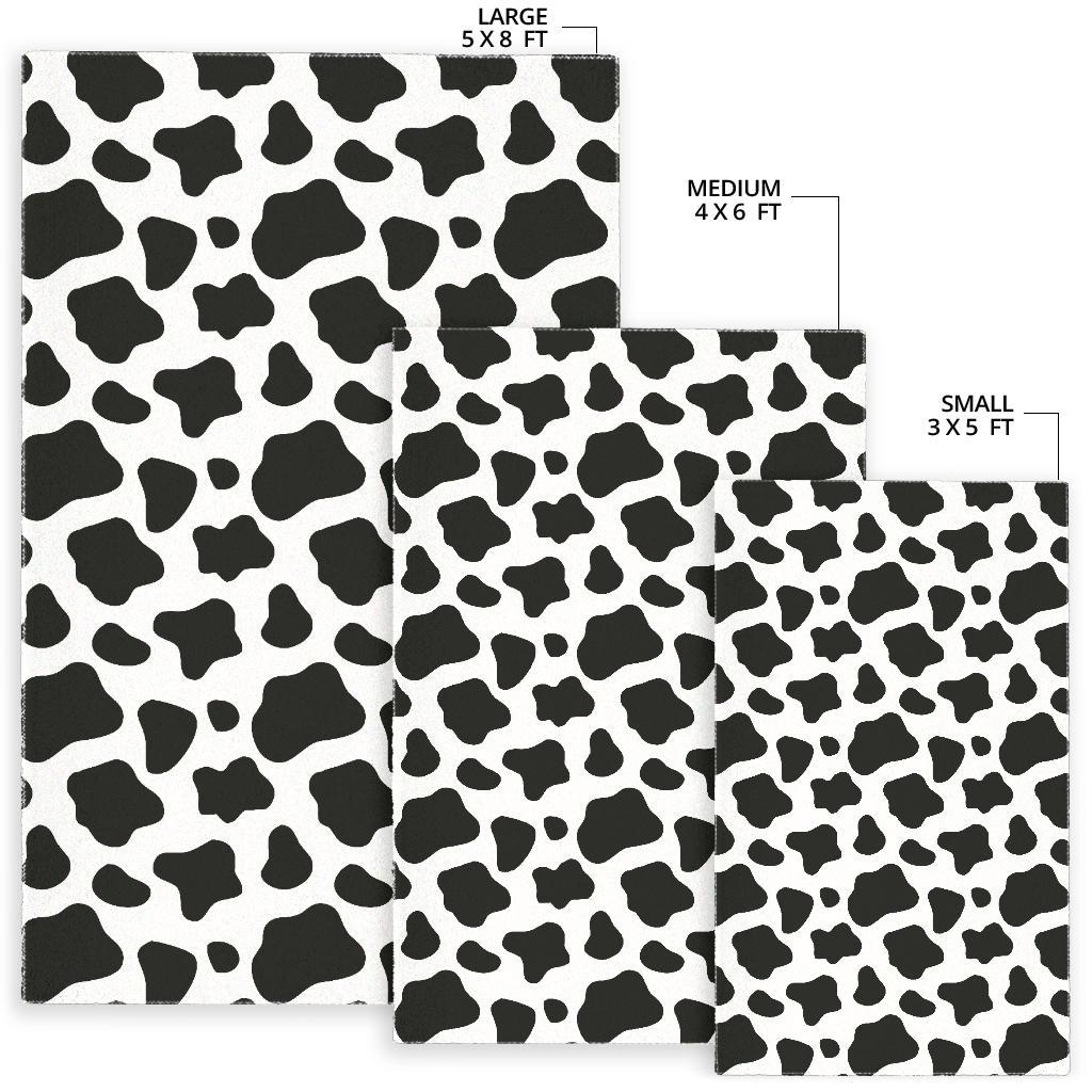 Cow skin pattern Area Rug