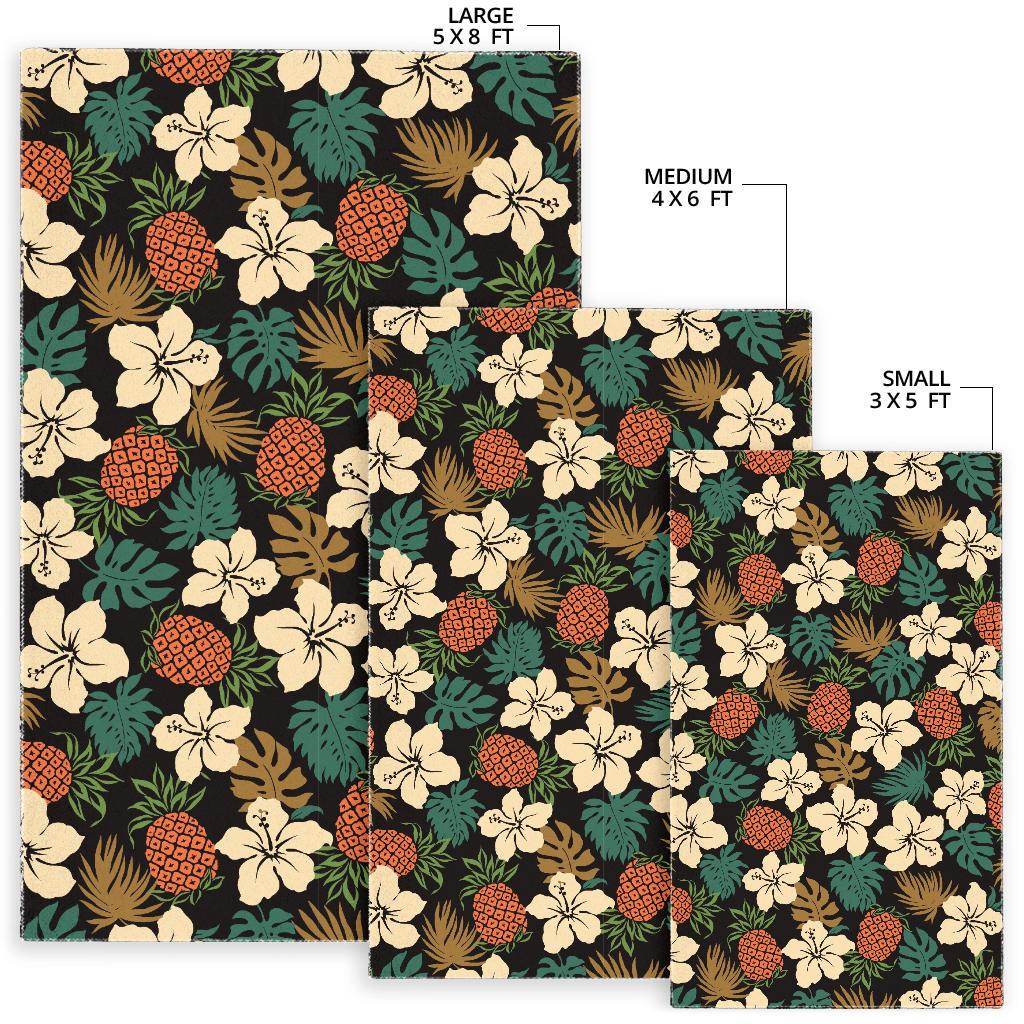 Hawaiian Themed Pattern Print Design H08 Area Rugs