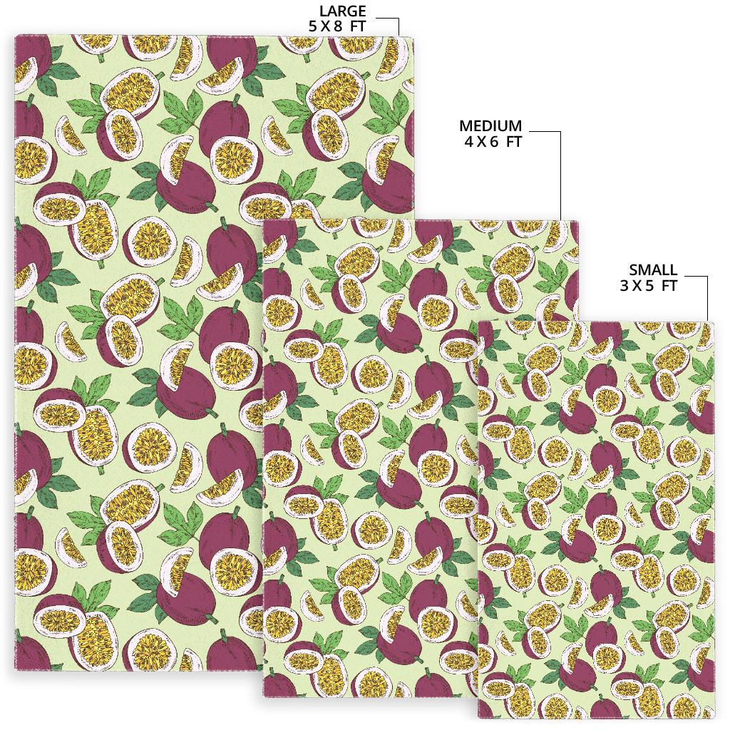 Passion fruit pattern Area Rug
