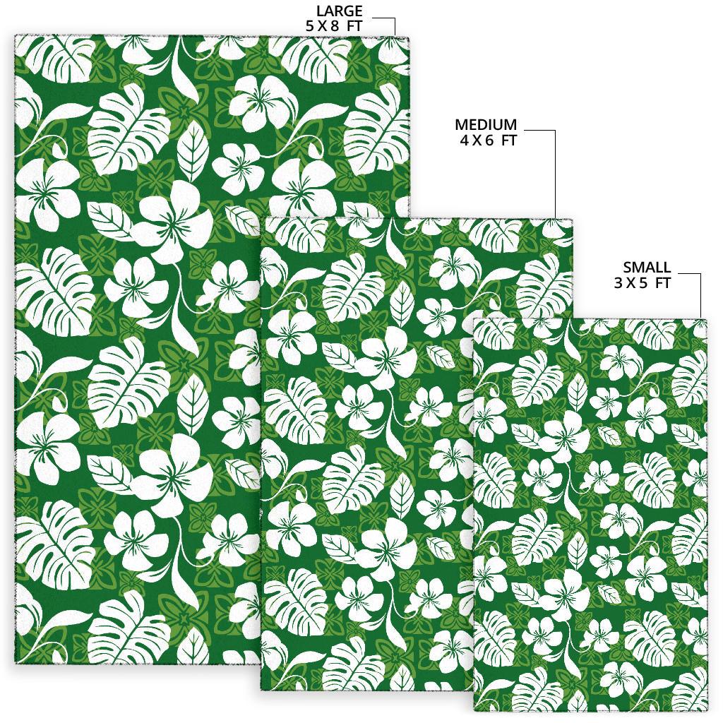 Hawaiian Themed Pattern Print Design H016 Area Rugs