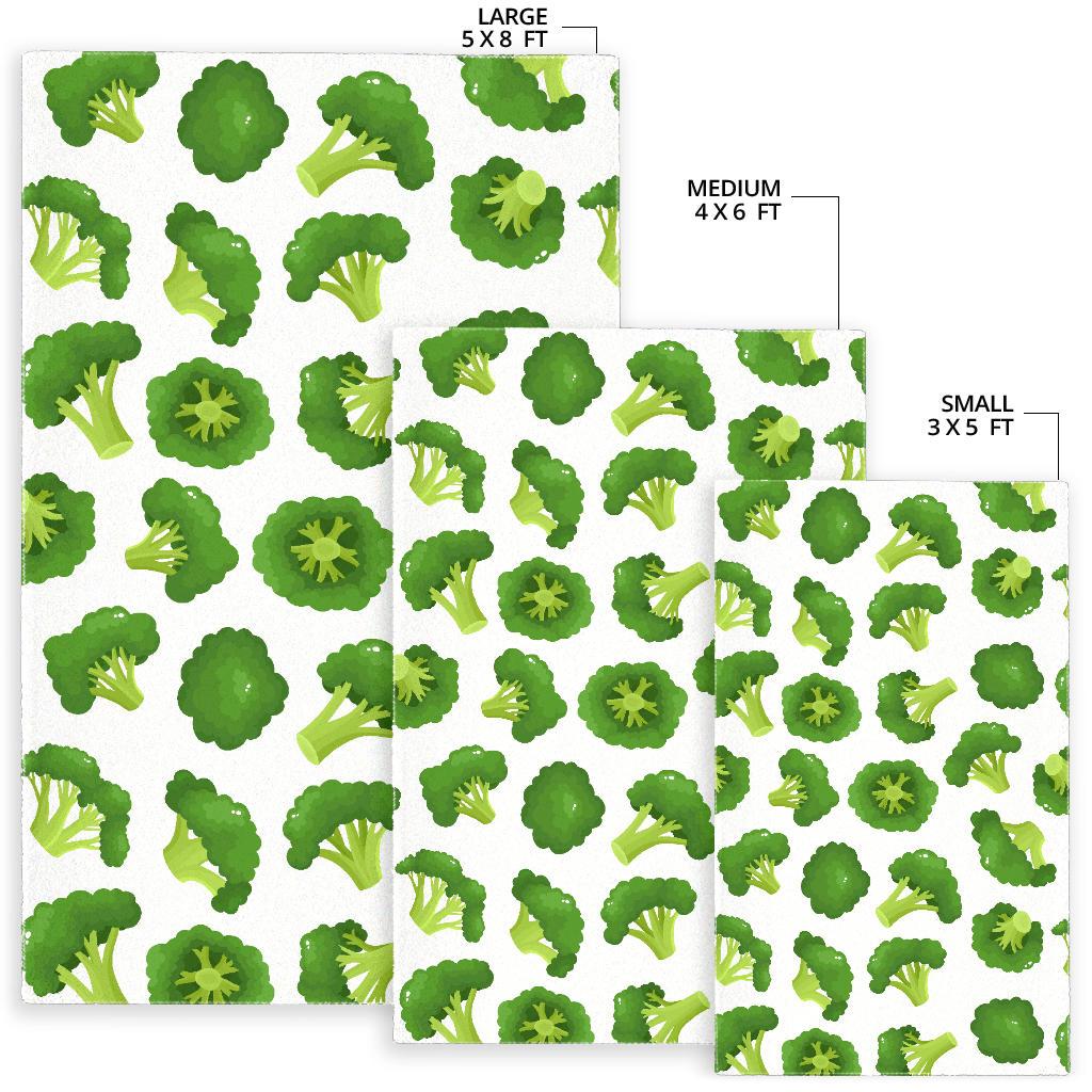Cute broccoli pattern Area Rug