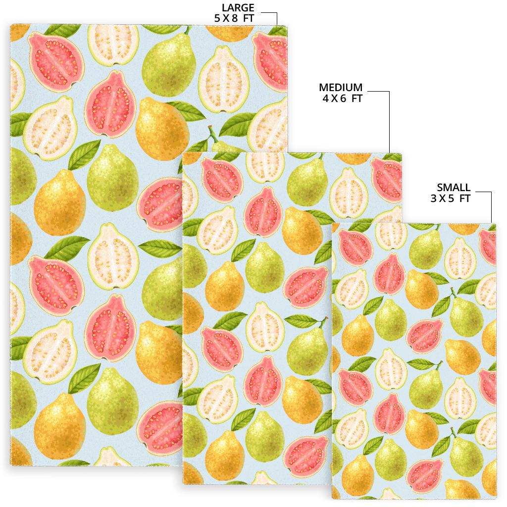 Guava design pattern Area Rug