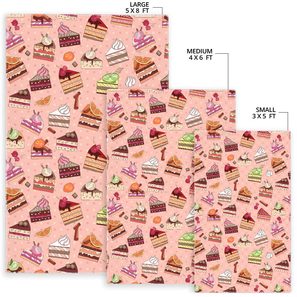Cake Pattern Pokka dot Background Area Rug
