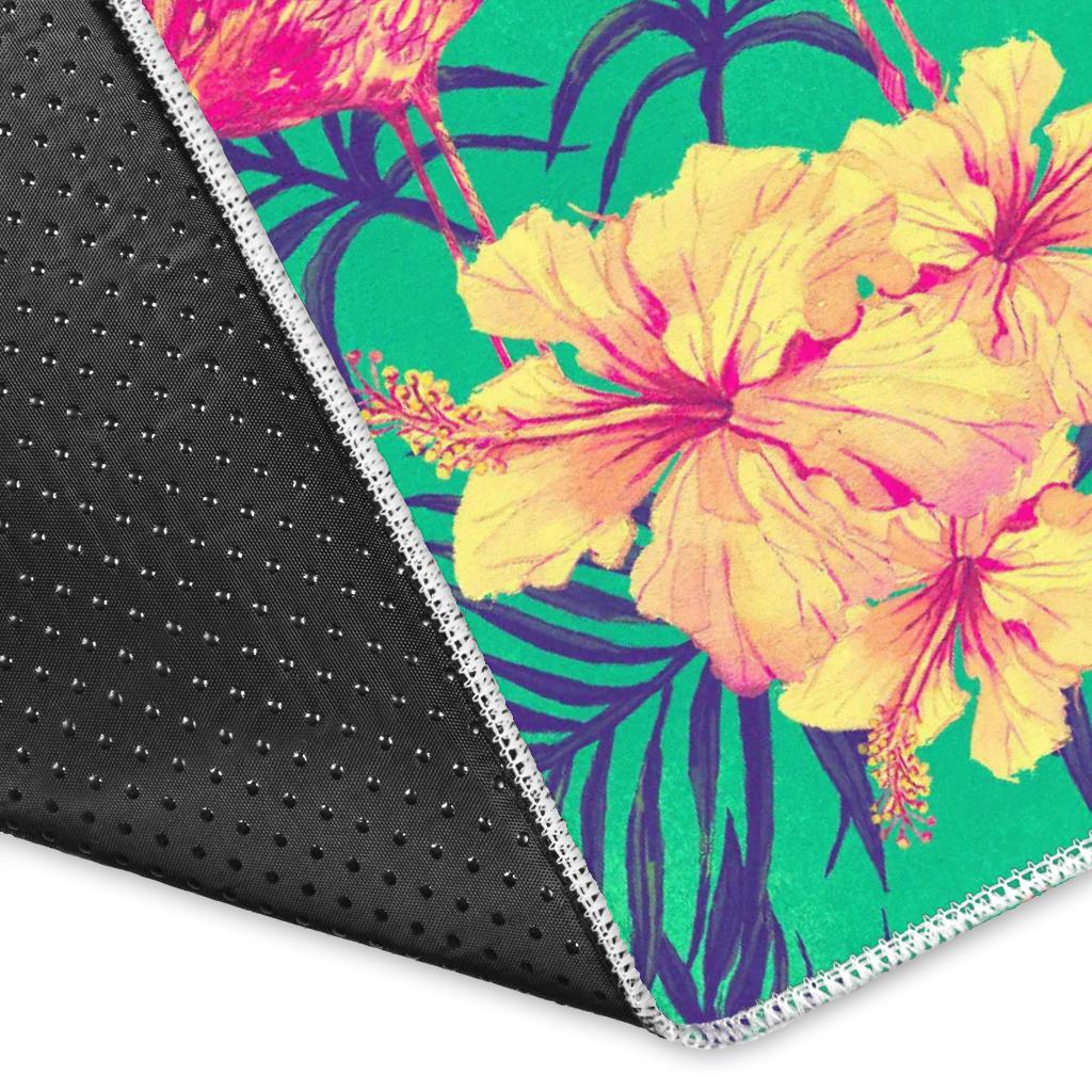 Hawaii Tropical Paradise Pattern Print Area Rug