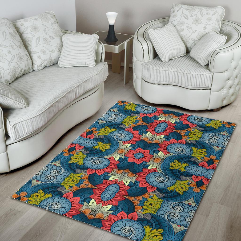 Native Tribal Bohemian Pattern Print Area Rug