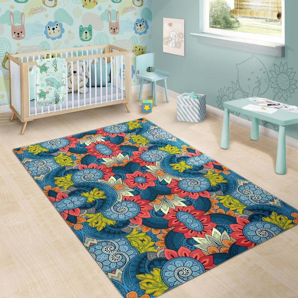 Native Tribal Bohemian Pattern Print Area Rug