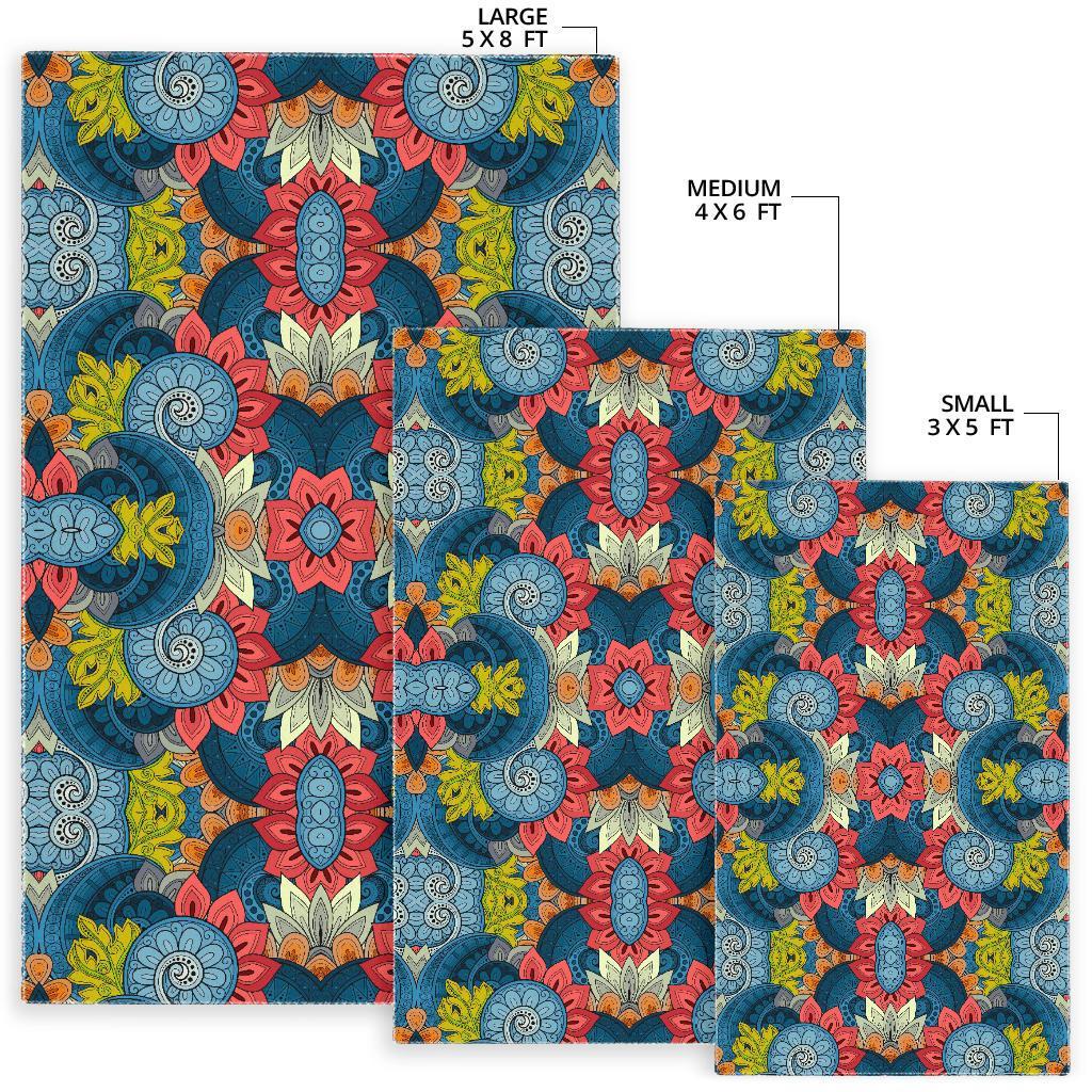 Native Tribal Bohemian Pattern Print Area Rug